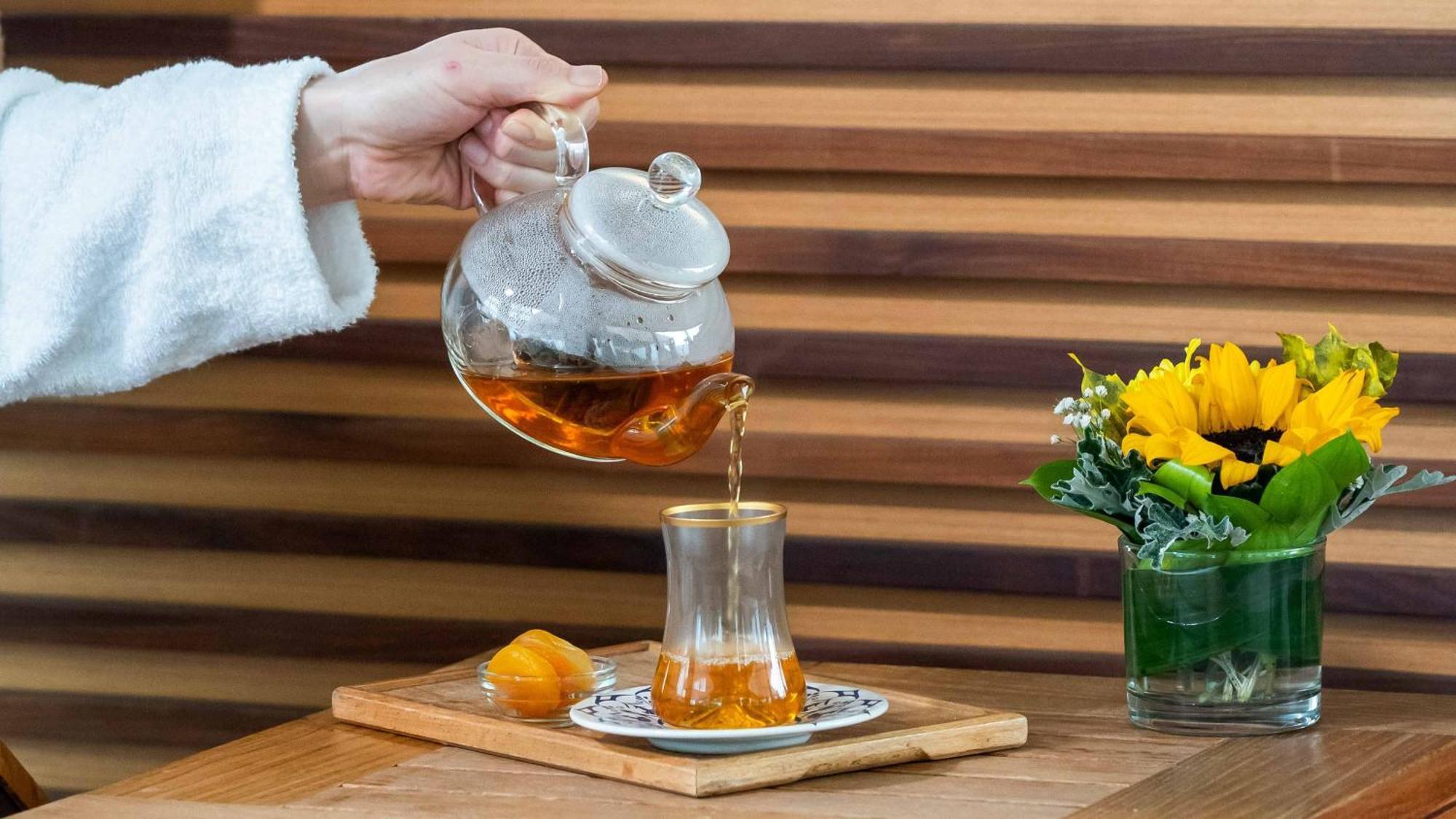 Intercontinental Istanbul By Ihg Hotel Luaran gambar Turkish tea